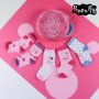 Chaussettes Peppa Pig (5 paires) Multicouleur
