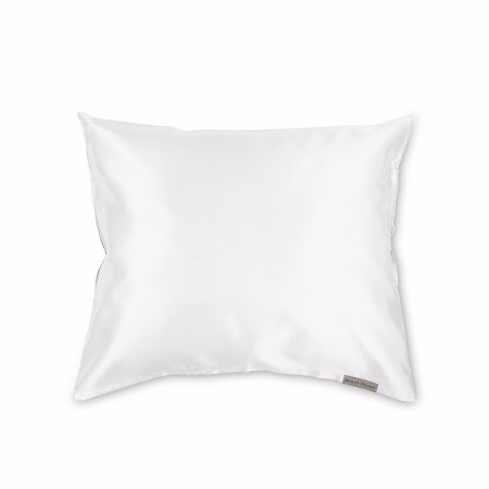 Funda de almohada Shine Inline Blanco Satinado (60 x 70 cm)