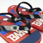 Chanclas para Niños Spiderman Rojo