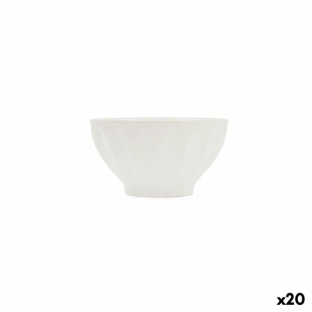 Bol Bidasoa Romantic Ivory Cerámica Blanco (Ø 14 cm) (20 Unidades)