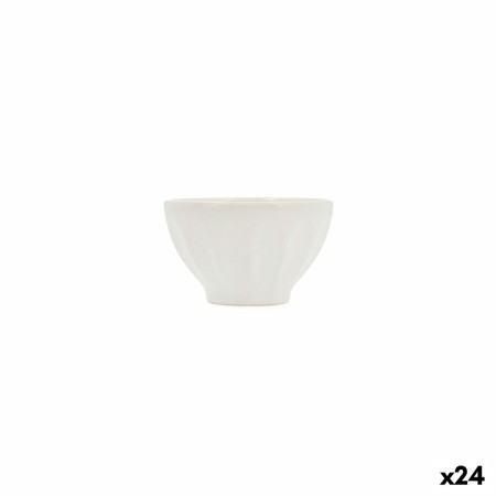 Bol Bidasoa Romantic Ivory Cerámica Blanco (10 cm) (24 Unidades)