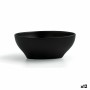 Bol Ariane Antracita Triangular Cerámica Negro (12 cm) (12 Unidades)