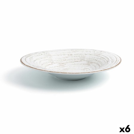 Assiette creuse Ariane Tornado Céramique Bicolore (Ø 29 cm) (6 Unités)