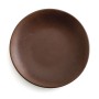 Assiette plate Anaflor Faïence Céramique Marron (Ø 29 cm) (8 Unités)