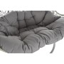 Sillón de jardín DKD Home Decor Gris Poliéster ratán sintético Aluminio