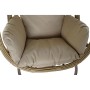 Chaise de jardin DKD Home Decor Marron Métal Polyester rotin synthétique (90 x 70 x 110 cm) (90 x 65 x 193 cm)