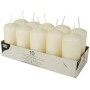 Velas Beige 10 Piezas (Reacondicionado D)