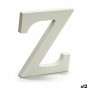 Lettre Z Bois Blanc (1,8 x 21 x 17 cm) (12 Unités)