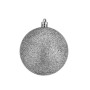 Set de Bolas de Navidad Plateado Plástico (8 x 9 x 8 cm) (24 Unidades)