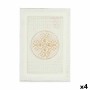 Toile Mandala Avec relief (35 x 50 x 2,5 cm) (4 Unités)
