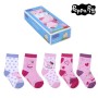 Chaussettes Peppa Pig (5 paires) Multicouleur