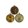 Ensemble de boules de Noël Ø 7 cm Vert PVC (12 Unités)