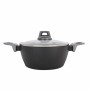 Casserole Amercook Avec couvercle Noir Aluminium (Ø 20 cm)