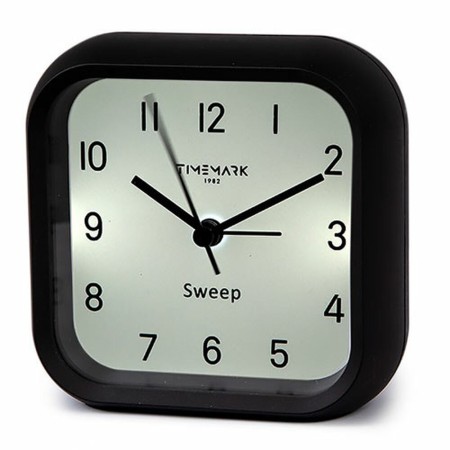 Reloj Despertador Timemark Negro (11 x 11 x 5 cm)