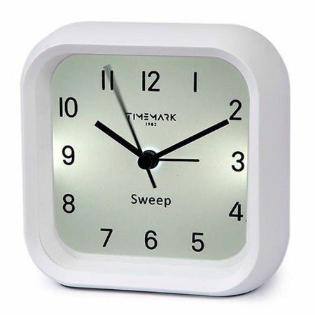 Reloj Despertador Timemark Blanco (11 x 11 x 5 cm)