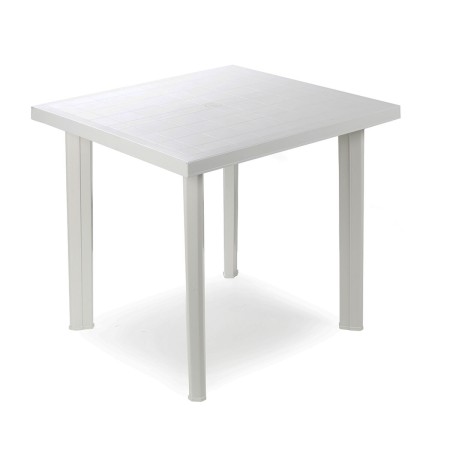 Table de Salle à Manger IPAE Progarden Carré Extérieur Résine (80 x 75 x 72 cm)