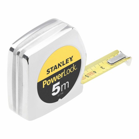 Ruban mètre Stanley Powerlock Classic Acier au carbone (5 m x 19 mm)