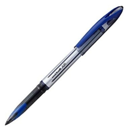 Biros à encre liquide Uni-Ball Air Micro UBA-188-M Bleu 12 Unités