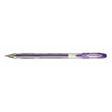 Biros à encre liquide Uni-Ball Sparkling UM-120SP Violet 12 Unités