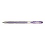 Biros à encre liquide Uni-Ball Sparkling UM-120SP Violet 12 Unités