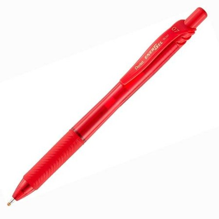 Bolígrafo Pentel EnerGel 0,35 mm Rojo (12 Unidades)