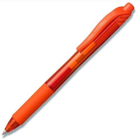 Crayon Pentel EnerGel 0,35 mm Orange (12 Unités)