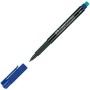 Rotulador permanente Faber-Castell Multimark Azul (10 Unidades)