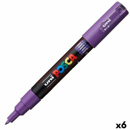 Feutres POSCA PC-1M Violet (6 Unités)