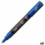 Rotuladores POSCA PC-1M Azul (6 Unidades)