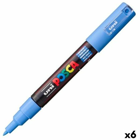 Rotuladores POSCA PC-1M Azul cielo (6 Unidades)