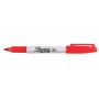 Marqueur permanent Sharpie Fine Point Rouge 12 Unités