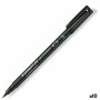 Rotulador permanente Staedtler Lumocolor 313-9 S Negro (10 Unidades)