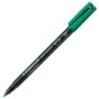 Rotulador permanente Staedtler Lumocolor 313-5 M Verde (10 Unidades)