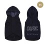 Sudadera para Perro ACDC XS Negro