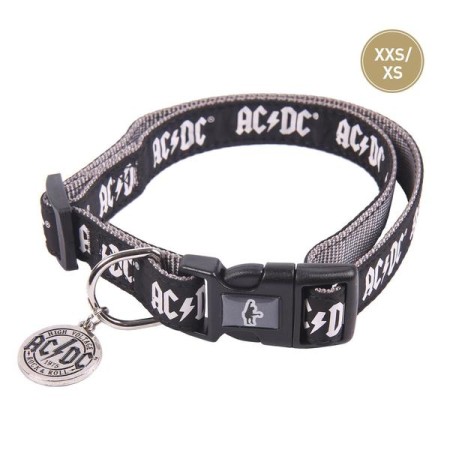 Collier pour Chien ACDC XXS/XS Noir