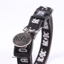 Collier pour Chien ACDC Noir XS/S