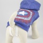 Sudadera para Perro Marvel S Azul