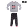 Pyjama ACDC Femme Gris