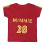 T shirt à manches courtes Enfant Minnie Mouse Rouge