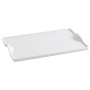 Plateau apéritif Quid Gastro Fun Céramique Blanc (25,5 x 15,5 cm) (Pack 6x)