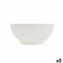 Ensaladera Bidasoa Romantic Ivory Cerámica Blanco (Ø 21 cm) (5 Unidades)