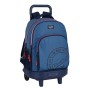 Mochila Escolar con Ruedas BlackFit8 Stamp Azul (33 x 45 x 22 cm)