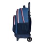 Mochila Escolar con Ruedas BlackFit8 Stamp Azul (33 x 45 x 22 cm)