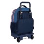 Mochila Escolar con Ruedas BlackFit8 Stamp Azul (33 x 45 x 22 cm)