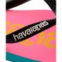 Chanclas para Mujer Havaianas Top Logomania Azul Rosa