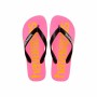 Chanclas para Mujer Havaianas Top Logomania Azul Rosa