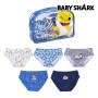 Lot de slips Baby Shark Enfant Multicouleur (5 uds)