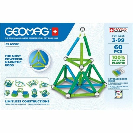 Playset Geomag GM272 (60 Pièces)