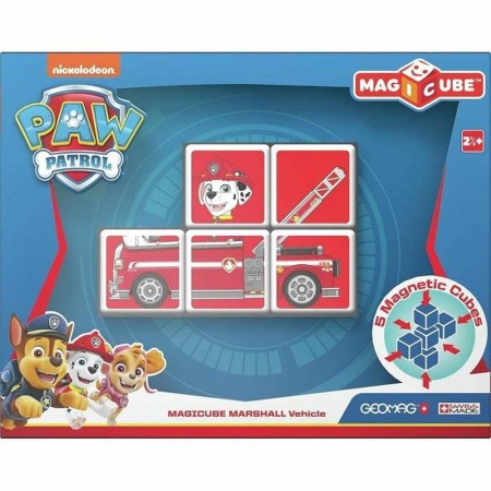 Puzzle Geomag Paw Patrol 5 Pièces