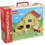 Playset Jeujura My Wooden Farm (180 Pièces)